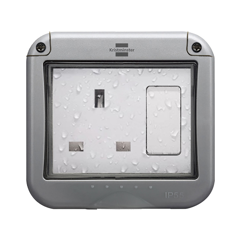 SCB131 waterproof switch socket