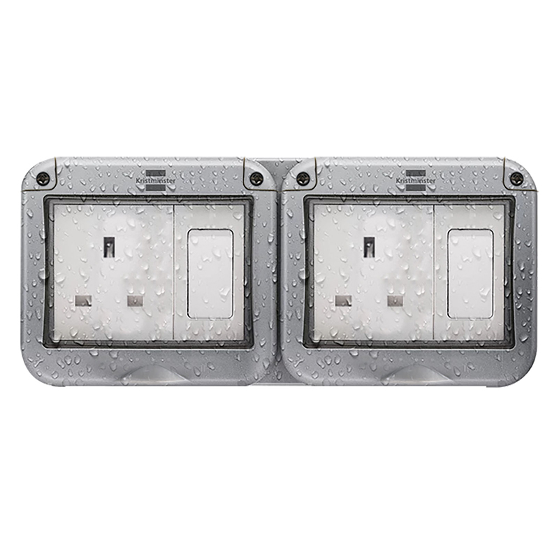 SCB213 waterproof switch socket