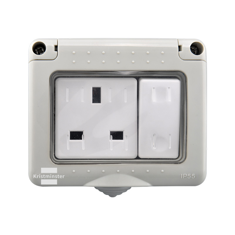 SCUKW outdoor waterproof switch socket